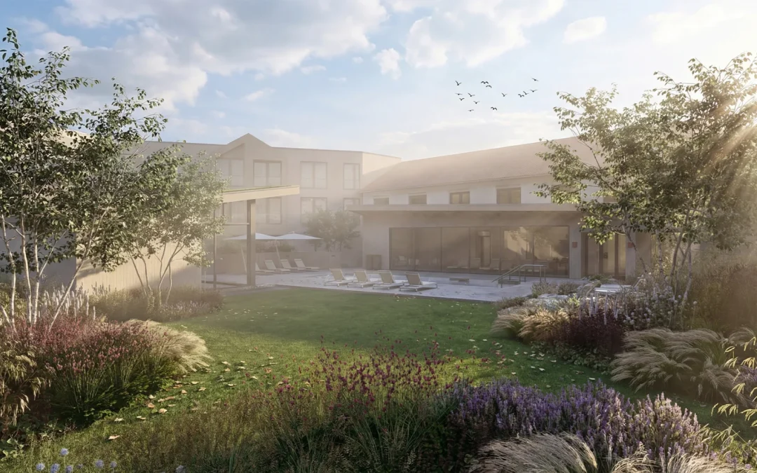 Hoteltuin in Duitsland