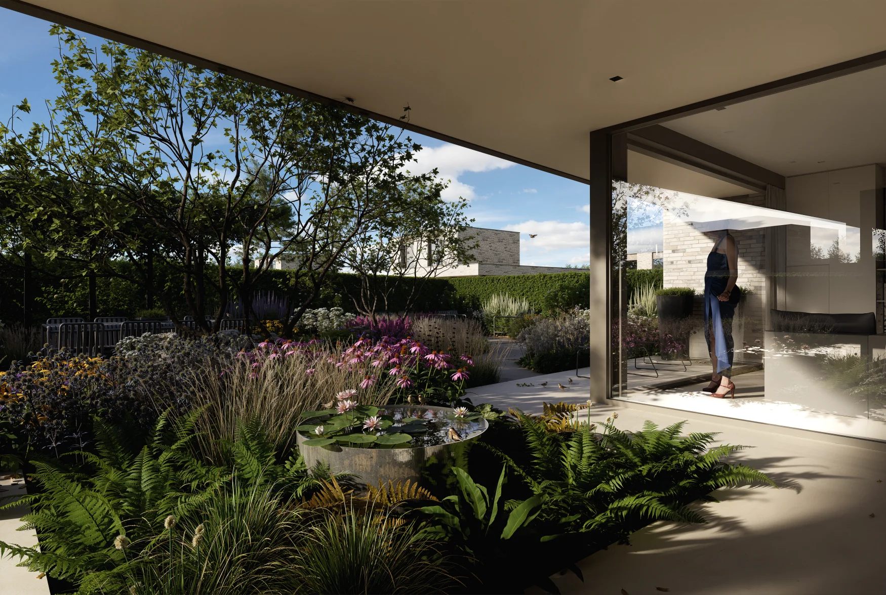 goed-tuinontwerp-silvio-vermeer-studio Doordacht tuinontwerp met architectuur, natuurlijke beplanting en verschillende buitenruimtes