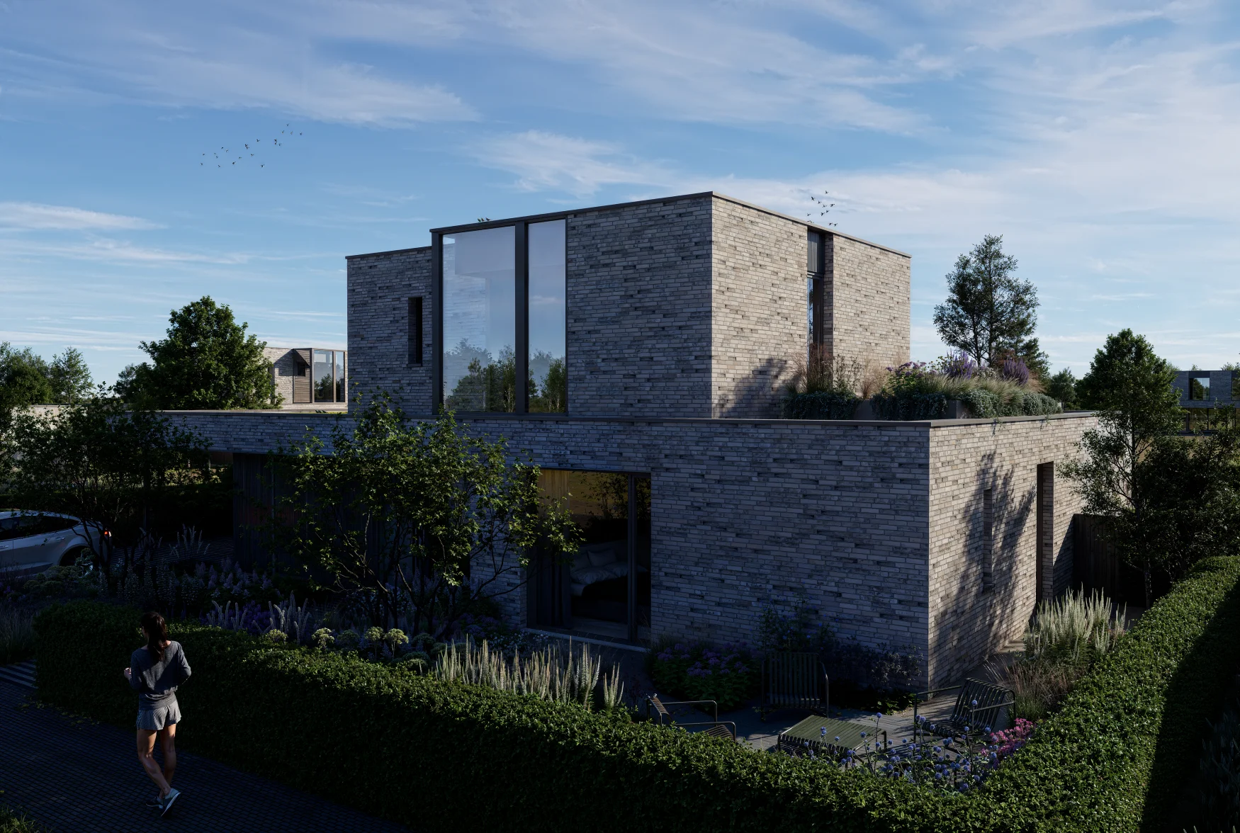 tuinontwerp-architectuur-silvio-vermeer-studio Tuinontwerp waarin architectuur, natuurlijke beplanting en buitenruimte samenkomen