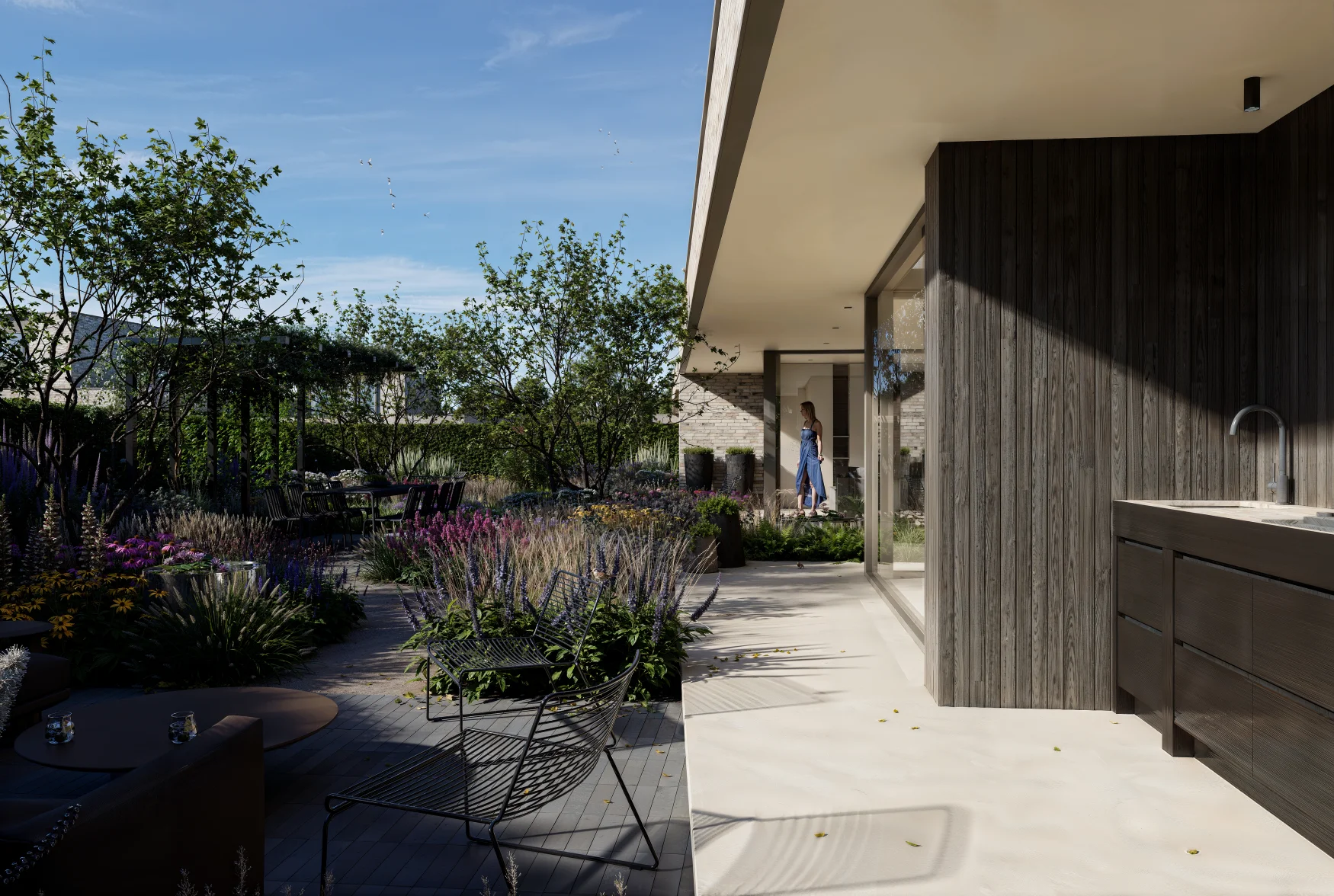 tuinarchitect-tuinontwerp-silvio-vermeer-studio Tuinarchitect ontwerpt een natuurlijke buitenruimte passend bij de woning